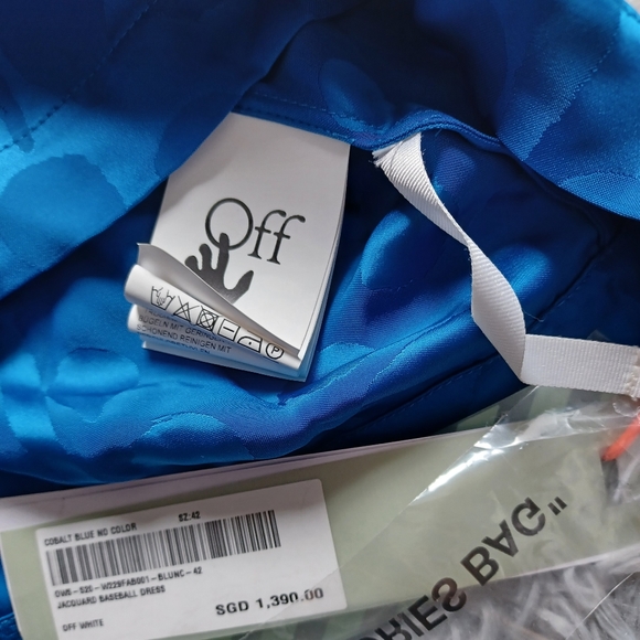 OFF-WHITE by Virgil Blue Dress - Picture 13 of 15